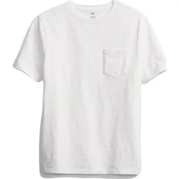 Chlapecké tričko Chlapecké tričko GAP ORGANIC XS Bílá