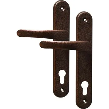 Dveřní kování GAMAR Kování MICHAELA klika+klika, vložka 90, kov, měděná