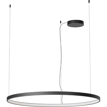 Redo Závěsné LED svítidlo ORION ø 1000mm, 75W Barva: Černá, Stmívání, řízení: TRIAC