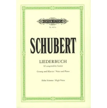 Franz Schubert: Liederbuch - High Voice (noty na klavír, zpěv)