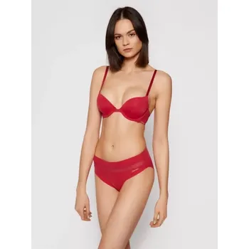 Podprsenka QF5613/XJM - podprsenka Calvin Klein Fit Flex, 85 B, červená