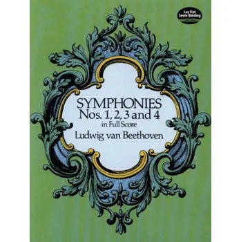 Ludwig van Beethoven: Symphonies Nos. 1, 2, 3 And 4 (noty, partitura)