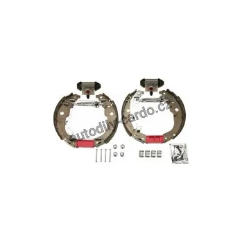 Brzdová čelist Sada brzdových čelistí TRW GSK1264 - Superkit PEUGEOT 207