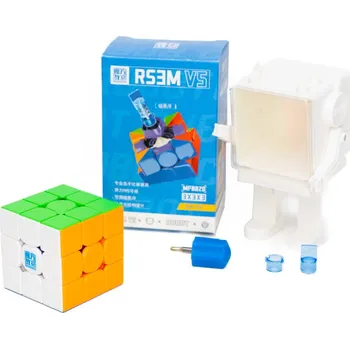 Hlavolam Kostka 3x3x3 MoYu RS3M V5 Duální systém + krabička robot + maglev