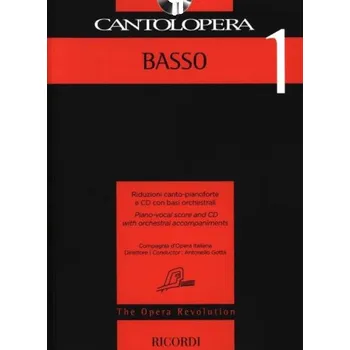 Cantolopera 1 - Basso (noty na klavír, zpěv)(+audio)