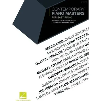 Contemporary Piano Masters (noty na snadný klavír)