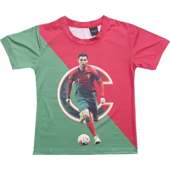 Fotbal Numberoplus Dětské fotbalové tričko - Ronaldo CR7 Portugalsko C Velikost: 13 let (vel.152)