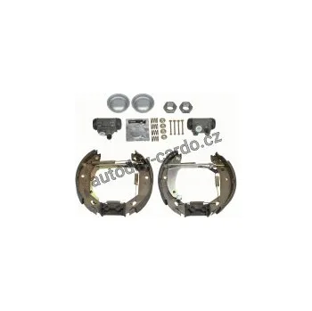Brzdová čelist Sada brzdových čelistí TRW GSK1242 - Superkit PEUGEOT