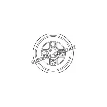 Brzdový buben Brzdový buben TRW DB4174 - NISSAN MICRA