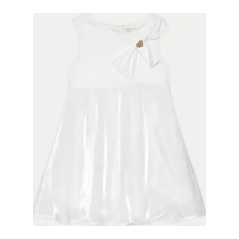 Dámská móda Guess Každodenní šaty A5RK10 WFE70 Bílá Regular Fit 6_9M