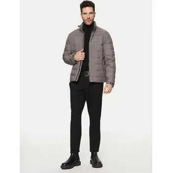 BOSS Bunda pro přechodné období 50519237 Šedá Regular Fit 48