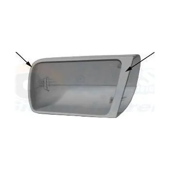 Auto zrcátko Kryt, vnější zrcátko VAN WEZEL 3030841