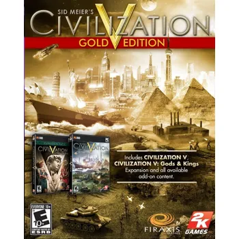 Počítačová hra ESD GAMES ESD Civilization V Gold Edition ESD-9790