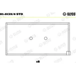 Ojniční ložisko GLYCO 01-4139/4 STD