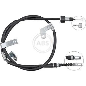 Lanko parkovací brzdy Tažné lanko, parkovací brzda A.B.S. K10064