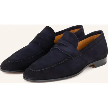 Pánské mokasíny Magnanni Pánské Mokasíny Typu Penny Delos, tmavě modrá, 45