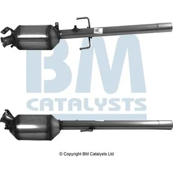 Filtr pevných částic Filtr sazových částic, výfukový systém BM CATALYSTS BM11044