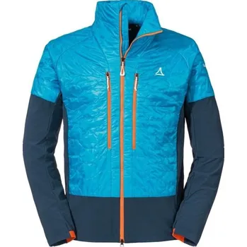 Hybridní bunda Schöffel TOFANE 2 46 Modrá, Tmavě modrá, Oranžová