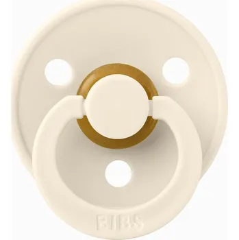 dudlíky Bibs Colour dudlík z přírodního kaučuku 1 ks 0 - 6 měsíců Ivory