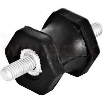 Autodíl Gumový závěs výfuku (2x šroub M6, celková délka 50 mm) ACI V 24009-50