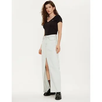 Pánské oblečení Tommy Jeans T-Shirt DW0DW20458 Černá Slim Fit L