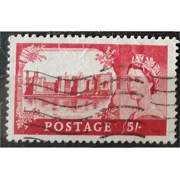 Sběratelství Známka Velká Británie, 5Sh, Sg.537#