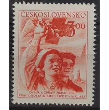 Sběratelství Známka ČSR, 3 Kčs, Pof.697**