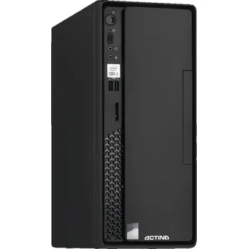 Stolní počítač Actina 5901443382621 PC Intel® Core™ i3 i3-14100 8 GB DDR4-SDRAM 1 TB SSD Windows 11 Home Mini Tower Černá