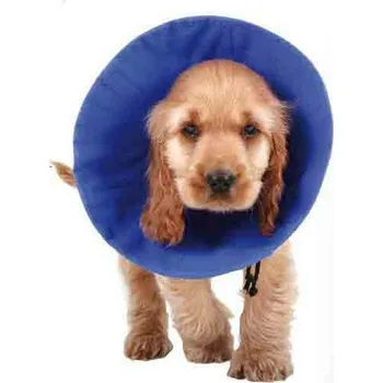 Antiparazitikum pro psa Ochranný límec pro psa KVP EZ Soft Modrá (Obvod krku: 14-31 cm)