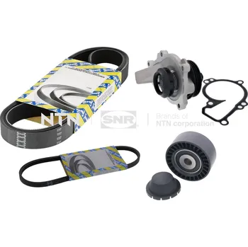 Vodní pumpa + klínový žebrový řemen SNR KAP859.490