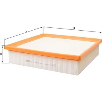 Vzduchový filtr Vzduchový filtr KNECHT LX 2872