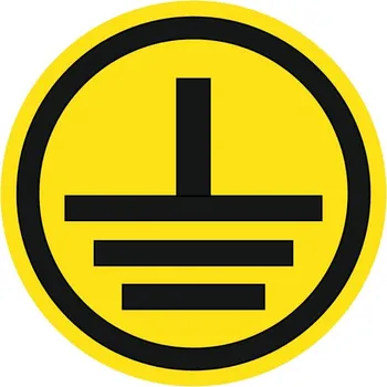 Rozvaděč Samolepka uzemnění Ø 20mm