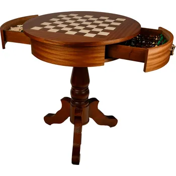 vodní stůl Šachový stůl se šuplíky a figurkami - Komfort