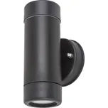 Černé fasádní svítidlo Medina pro žárovku 2x GU10 - Rabalux - 8833 - 8833