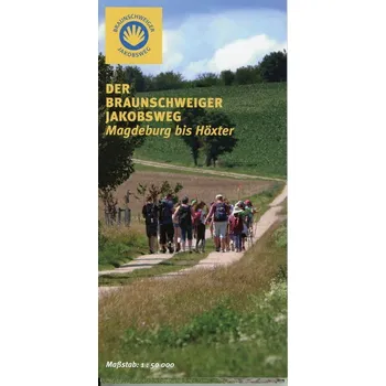 Wanderkarte Der Braunschweiger Jakobsweg 1:50 000