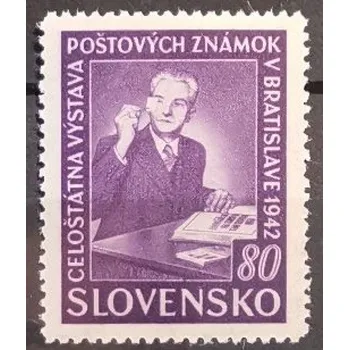 Sběratelství Známka Slovenský štát, 80H, Pof.70**