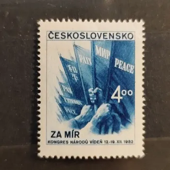 Sběratelství Známka ČSR, 4 Kčs, Pof.699*