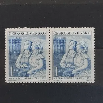 Sběratelství Dvojpáska ČSR, 1,50 Kčs, Pof.636**