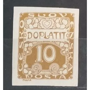 Poštovní známka Známka ČSR, 10h, Pof.DL2 *