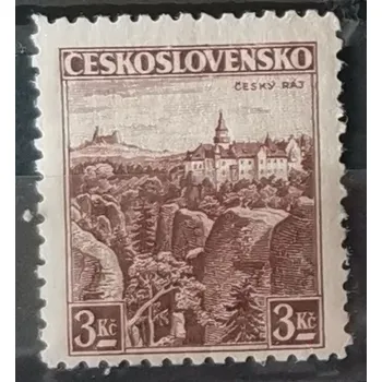 Sběratelství Známka ČSR, 3 Kč, Pof.309**