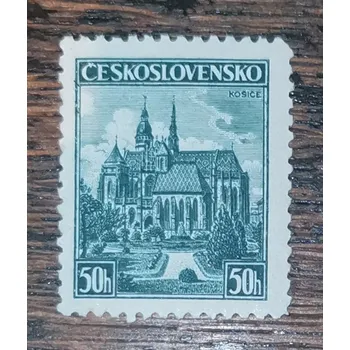 Poštovní známka Známka ČSR, 50h, Pof.345**