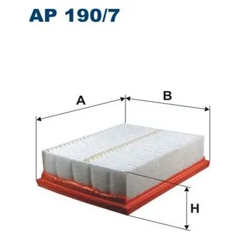 Vzduchový filtr Vzduchový filtr FILTRON AP 190/7