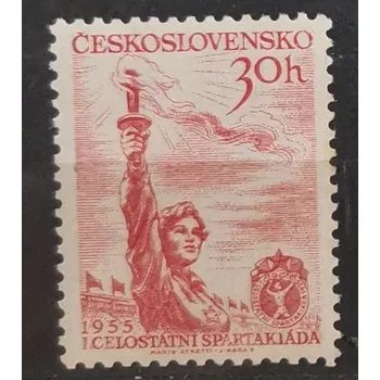 Sběratelství Známka ČSR, 30 h, Pof.814**