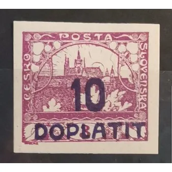 Poštovní známka Známka ČSR, 10/3h, Pof.DL15 *
