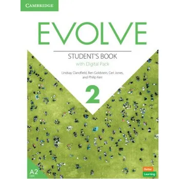 Anglický jazyk Evolve Level 2 Student's Book with Digital Pack – Lindsay Clandfield,Ben Goldstein,Ceri Jones,Philip Kerr (EN)
