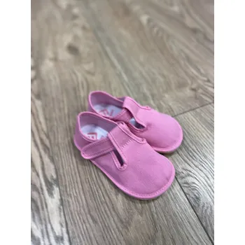 Dívčí bačkory Barefoot bačkory 395 Fuxia 2, EF barefoot Velikost: 29