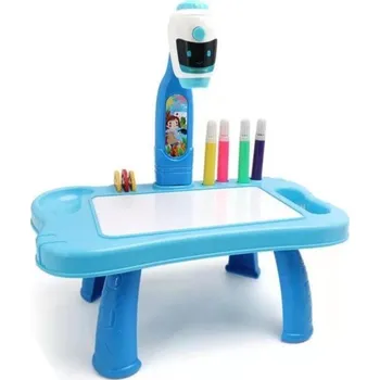 Hračka pro nejmenší Mamido Projektor na kreslení s příslušenstvím modrý