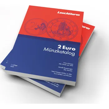 Obal pro sběratelský předmět Leuchtturm 2 Euro katalog 2023