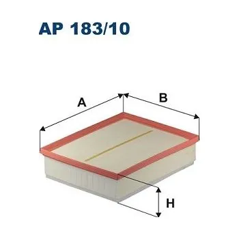 Vzduchový filtr Vzduchový filtr FILTRON AP 183/10