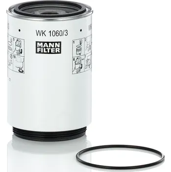 Filtr do auta Palivový filtr MANN-FILTER WK 1060/3 x